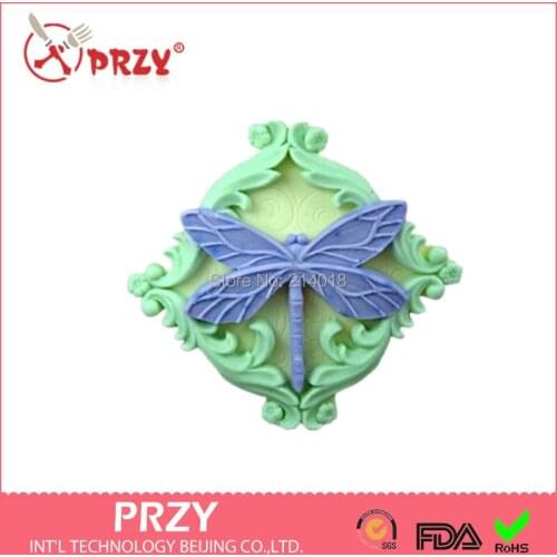 New Year Butterfly Shape Soap Mold & Fondant Cake Decoration Mold High-quality Handmade Soap Mold Moulds Silicone Rubber PRZY