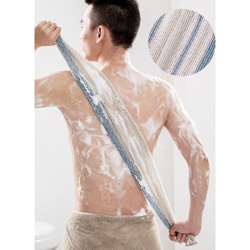 Japan imported bubbling bath towels, strong rubbing towels, long rubbing back artifact, back skin, men and women bathing balls