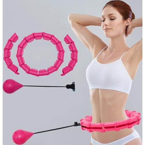 Adjustable hoop sport Abdominal Thin Waist Exercise Detachable Massage Hoops Fitness Equipment Gym Home Training Weight Loss