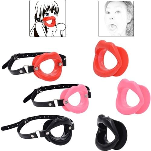 Silicone Open Mouth Gag Sex Toy for Couples Slave Bdsm Bondage Gear Adult Games Woman BDSM Toys Intimate Goods