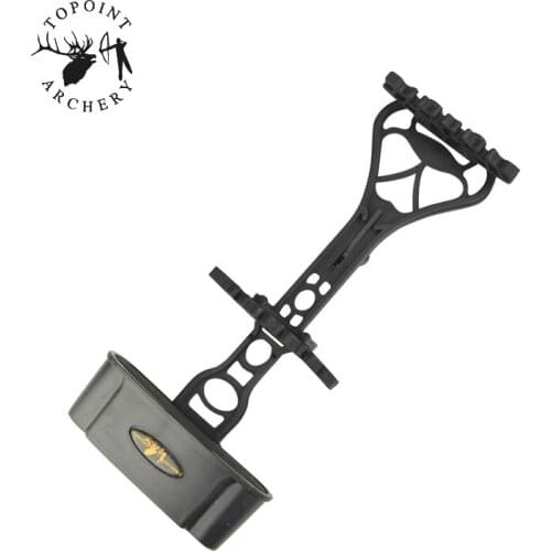 Topoint 1 Piece Arrow Pot Black Quick Disconnect Arrow Quiver Bag for Holder Arrows