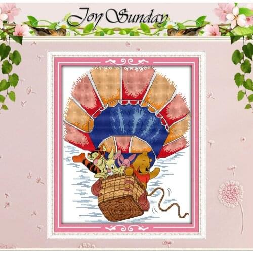 Air Travel Patterns Counted Cross Stitch 11CT 14CT Cross Stitch Set Wholesale Cartoon Cross-stitch Kit Embroidery Needlework