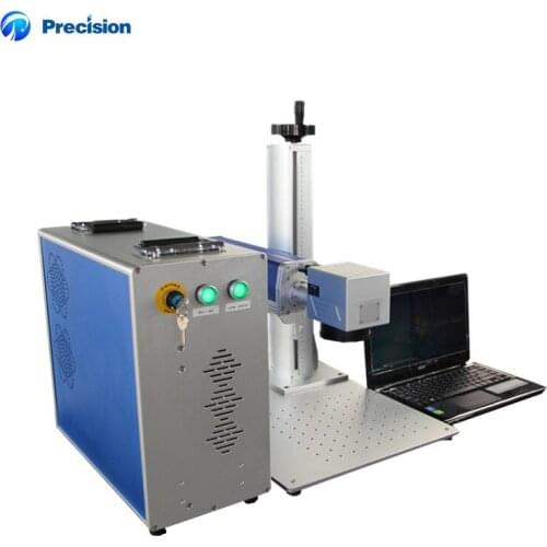 Jinan Precision 20w 30w 50w fiber laser marking machine for household electrical appliances