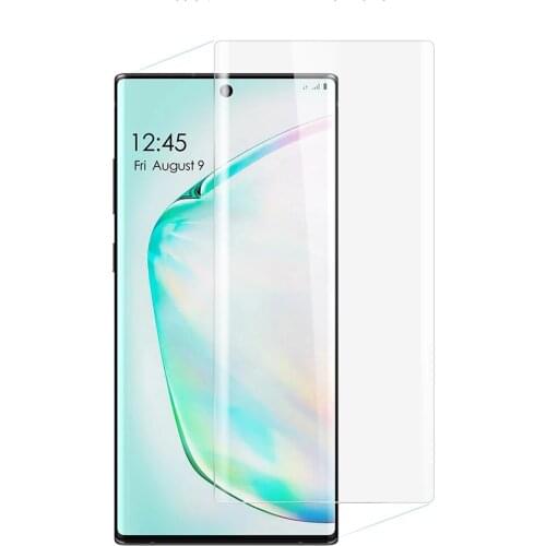 For Samsung Galaxy note 8 9 10 pro s7 edge s8 s9 plus s10 lite s10e s20 FE 20 Ultra phone screen protector tempered glass film