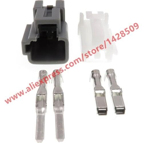 20 Sets 2 Pin Female Male Electric Wiring Harness Cable Connector With Pins For Cars Toyota 6520-0549 6520-0550