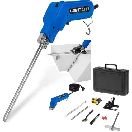 190W Hot Cutter Electric Heating Knife Foam Sponge Plastic Material Rope Cutting Tool Kits 110V/220V Handheld Power Tool Sets