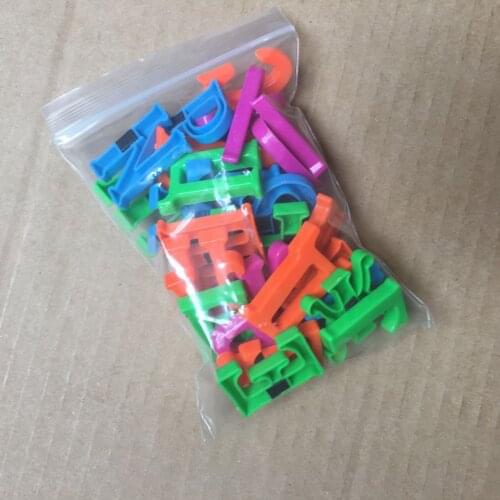 33 pieces 4cm Russian Alphabet Fridge Magnets Plastic toys Child Letter Education Toy Baby Learning Tools Gifts Hot