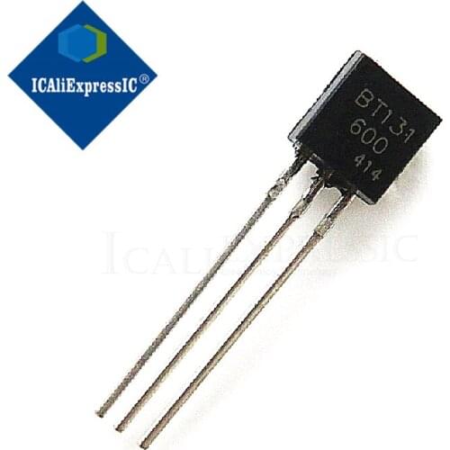 50PCS BT131-600 BT131 TO-92 TO92 voltage regulator IC New original In Stock