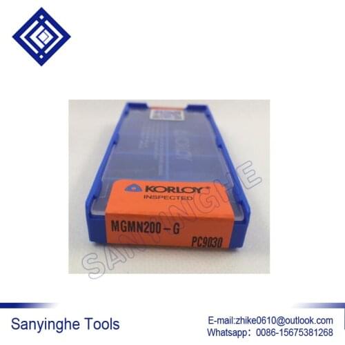 Free shipping 50pcs /lots MGMN200-G NC3030 / MGMN200-G NC3020 / MGMN200-G PC9030 cnc carbide parting & grooving inserts