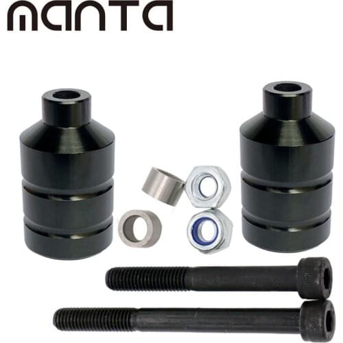 Freestyle Pro Stunt Scooters Accessories Equipped Aluminum Pegs For Kick Trottinette Part With Axle Scooter Park 2pcs/Set