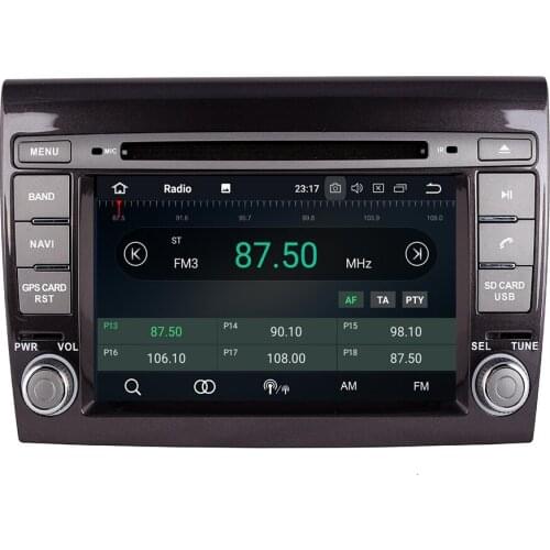 2 Din Android 10 4+32G Car Multimedia player For Fiat/Bravo 2007 2008 2009 2010 2011 2012 DVD Automotivo GPS Radio 4 GB RAM OBD