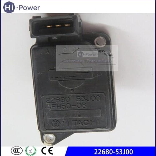OEM 22680-53J00 Mass Air Flow Meter Sensor For 91-94 Nissan Sentra Infiniti G20 2.0L 2268053J00 AFH50-06 AFH5006