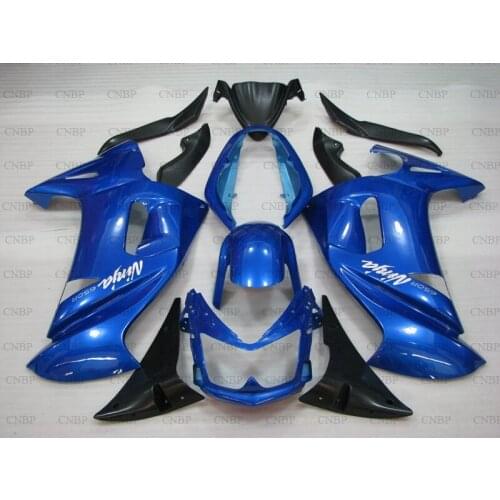 For Kawasaki ER-6F 2006 - 2008 Fairing Kits ER-6F 2006 Plastic Fairings for Kawasaki ER-6F 2006 Blue Fairings