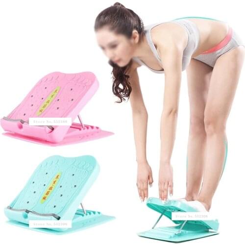 Yoga Stretch Board Device Foot Massage Pedal Rocker Stretching Plate Bar Stool Tendon Tensioner Calf Stretcher Joint Corrector