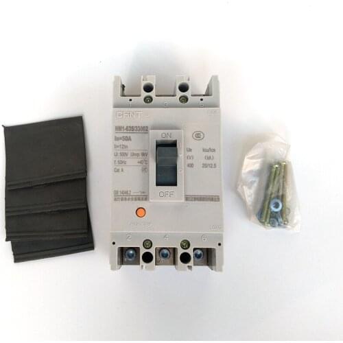CHINT Molded Case Circuit Breaker NM1-63S/33002 50A MCCB