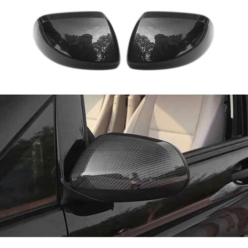 For Mercedes Benz Vito W447 2014-2018 ABS Carbon Fiber Exterior Rearview Mirror Cover Wing Mirror Covers Caps