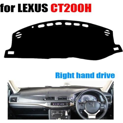 Car dashboard cover For LEXUS CT200H Low configuration Right hand drive dashmat pad dash covers auto dashboard accessories