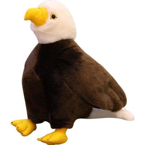 20cm Cute Lifelike Sea Eagle Plush Toys for Children Soft Stuffed Plush Marine Animal Doll Gift for Kids Boy Birthday Presents