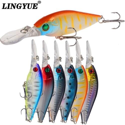 New Arrivals 6 Colors Fat Minnow Fishing Lure 115mm 12.5g Fishing Bait Isca Artificial Wobbler Leurre Peche