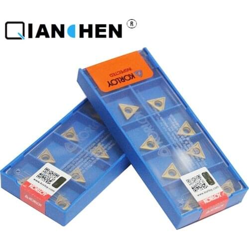 Original Korea Korloy TCMT110204-HMP NC3020 TCMT110204-HMP NC3120 TCMT110204-HMP PC9030(10pcs/lot)Internal turning tool Inserts