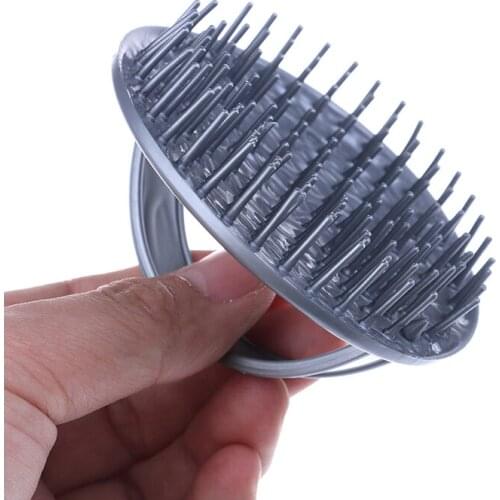 Shower Hair Shampoo Brush Comb Silicone Massage Scalp Anti-skid Hairbrush Massage Comb Bath and Scalp Massager Head Care