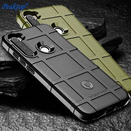 Peaktop Silicone Case For Xiaomi Redmi Note 8T Military Heavy Duty Protection Cover For Xiaomi Redmi Note 8T Case
