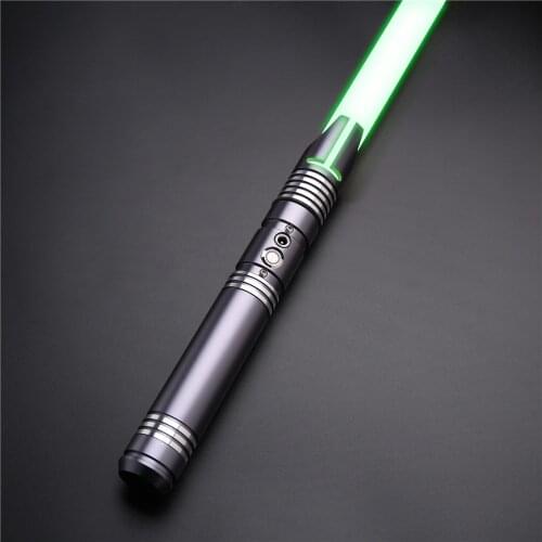 CIELTAN Laser Saber RGB Bright Light loud sound Metal Handle Heavy Dueling With Blaster FOC Lock UP Lightsaber Toys