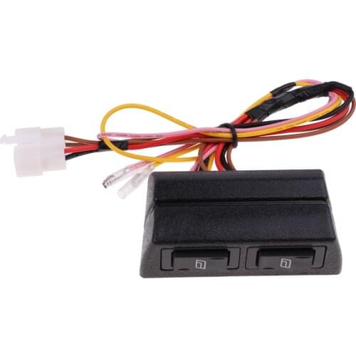 Universal Electric Power Window Lift Regulator Conversion with Switches Wiring Harness