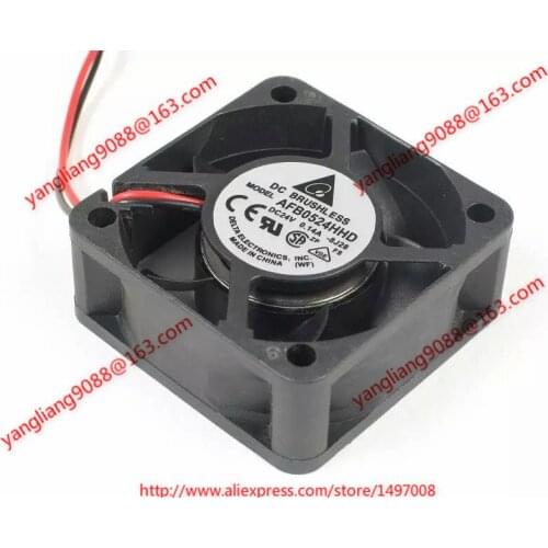 Delta Electronics AFB0524HHD 8J28 DC 24V 0.14A 50X50X20mm Server Cooling Fan
