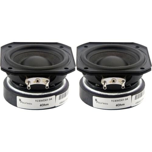 2 Inch Full Range Speaker Unit 4ohm 20W 55mm Treble Midrange Woofer Loudspeaker For Home Audio Diy Sound Good Rubber Edge Newest