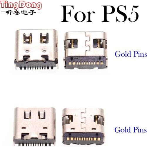 20PCS For Sony Playstation PS5 Controller Type C USB Charging Socket Port