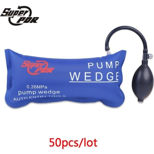 50pcs/set Super PDR Pump Wedge Locksmith Tools Auto Air Wedge Airbag Lock Pick Set Open Car Door Lock Tools L size 27.2*13.2cm