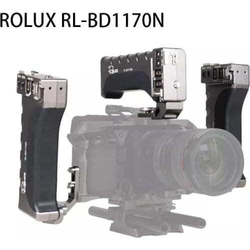 ROLUX RL-BD1170N Handle Battery For Bmpcc 4K 6K Camera Cage Power Supply Top Grip Handle VS Tilta