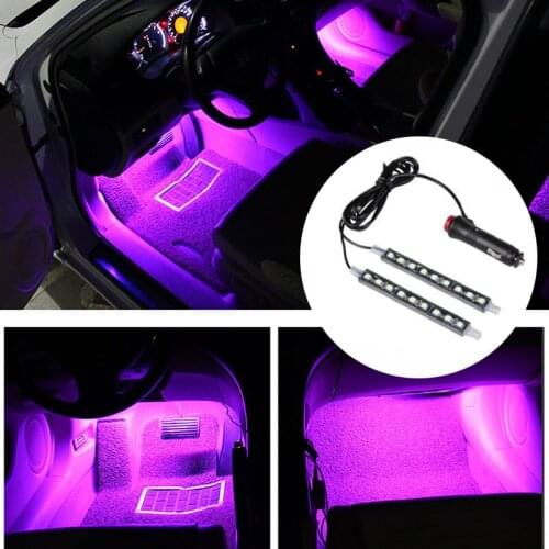 Car 9 LED 2 in 1 Interior Decoration Light for Ford Focus Fusion Escort Kuga Ecosport Fiesta Falcon EDGE/Explorer/EXPEDITION