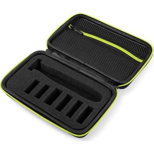 Hard Case Trimmer Shaver Pouch Travel Organizer Carrying Bag for Philips Norelco One Blade QP2520/90 QP2520/70 QP2630/70
