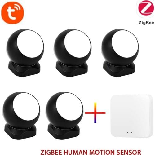 Tuya Human Body Sensor Wireless Smart Body Movement PIR Motion Sensor Zigbee WiFi Use With Gateway Hub Smart Life App