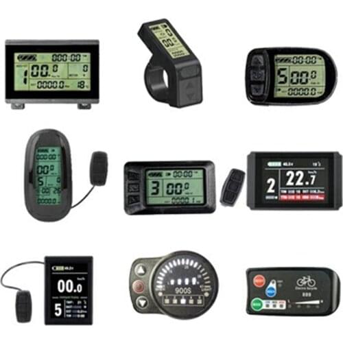Electric Bicycle Kit Display LCD3/LCD3U/LCD4/LCD5/LCD6/LCD6U/LCD7/LCD8H/LED880/LED900S 36V/48V/72V Electric Bike Parts Ne'w