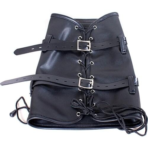 DOMI Sexshop Toys for Couples Leather Leg Lockable Arm Handcuffs Bondage Gay Restraint Adult Game BDSM toys for Women