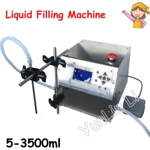 Commercial Liquid Filling Machine Auto-quantifying Racking Machine Chemicals Racking Machine Cosmetics/Liquor/Oil Filling L200