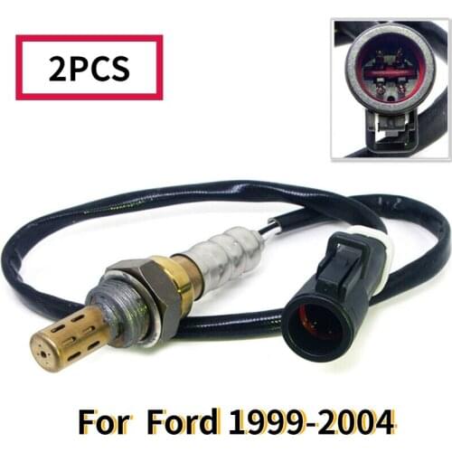 2PCS New 02 O2 Oxygen Sensor Upstream For Ford F-150 4.2L 4.6L 5.4L 1999-2004 2344045 SG1813 5C5Z9F472AA