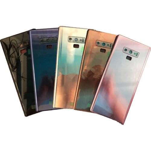 Note9 Housing For Samsung Galaxy Note 9 Battery Cover Repair Replace Back Door Phone Rear Case + Logo Camera Lens