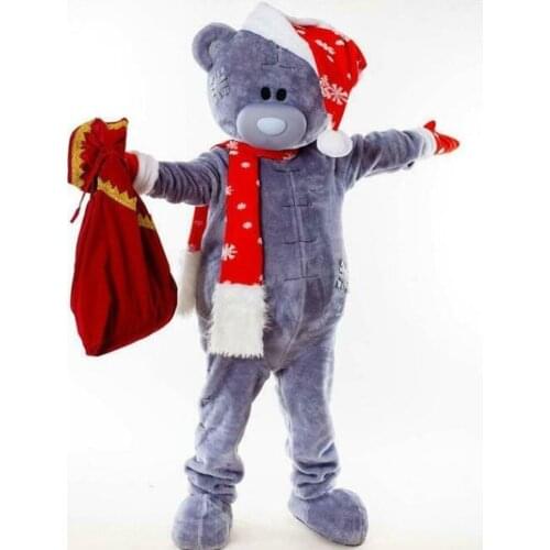 Halloween Teddy Bear Mascot Costumes Suit Christmas Cosplay Party Game Dress Hot Factory Wholesale + Free Shipping