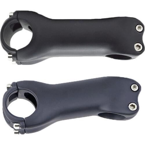 New 6/ 17 degrees Mountain bike matt 3K full carbon fibre bicycle stems road 31.8*70-130mm 6/ 17 angle light MTB parts Free ship