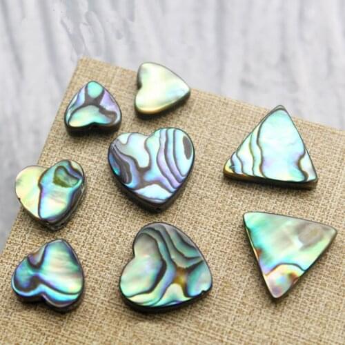 Natural Shell Charm Lady Classic Heart Abalone Beads Star Jewelry Handmade DIY Necklace Bracelet Earrings Jewelry Accessories