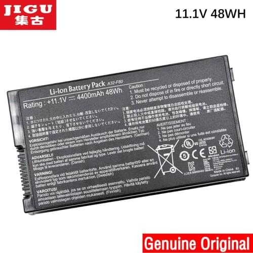 JIGU A32-F80 A32-F80A A32-F80H Original Laptop Battery For Asus F80 F80s F81 F81E F81Se F83 F83E F83S F83Se F83V F83T K41