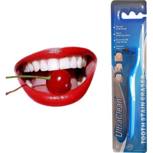 Travel Portable Tooth Stain Eraser Plaque Tartar Remover Polisher Teeth Cleaning Whitening Dental Interdental Pick Oral Hygiene