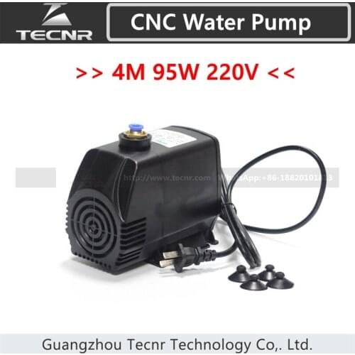 95W water pump 220V 4M for 3KW spindle motor