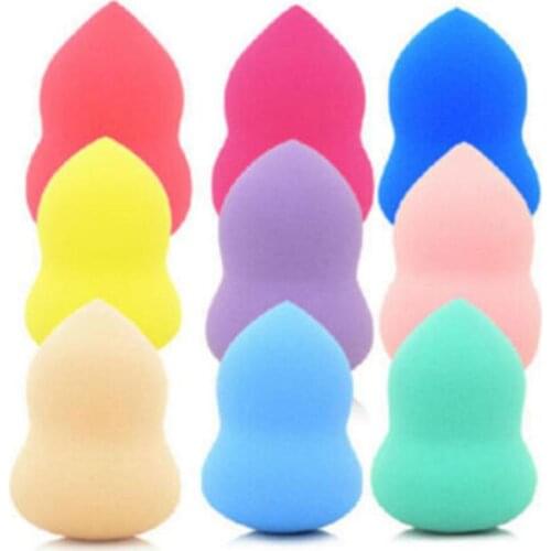 1Pc Lightweight Cosmetic Puff Latex Powder Puff Smooth Womens Makeup Foundation Sponge Beauty To Make Up Tools Water-drop Shape