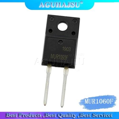 1PCS MUR1060F MUR1060 T600V10A TO-220F-2 Recovery rectifier 600V 10A TO-220F