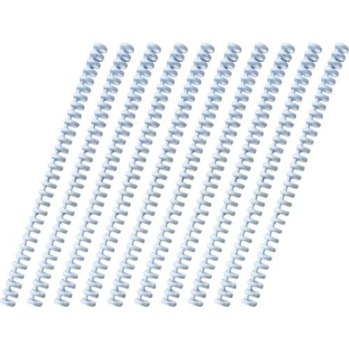 10 Pcs 30 Holes Circles Ring Loose-leaf Paper Book Scrapbook Album Binder Spiral U4LD